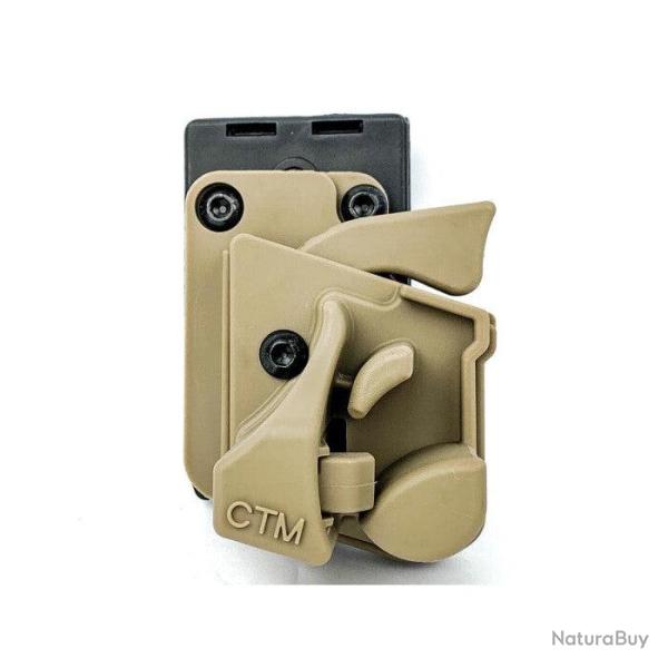 Holster CTM AAP01 Noir / Droitier - Tan / Droitier