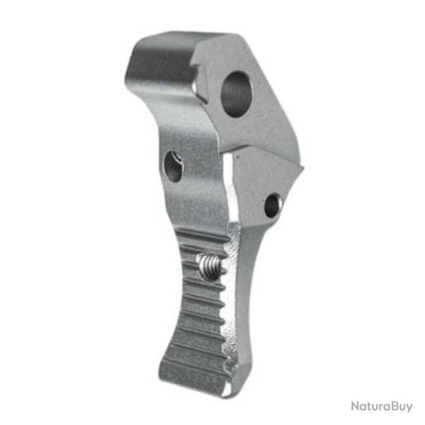 D�tente droite ajustable CTM Trigger Athletics CNC AAP01 - Argent