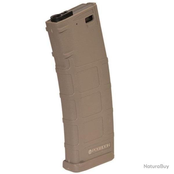 Bo�te de 4 chargeurs Poseidon AEG 180 Coups MT - Tan