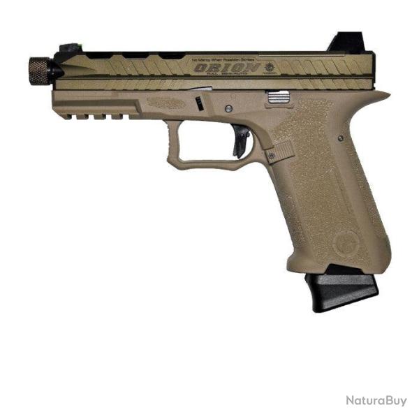 Pistolet Poseidon Orion Performance No.2 Blowback Cal.6mm - Tan