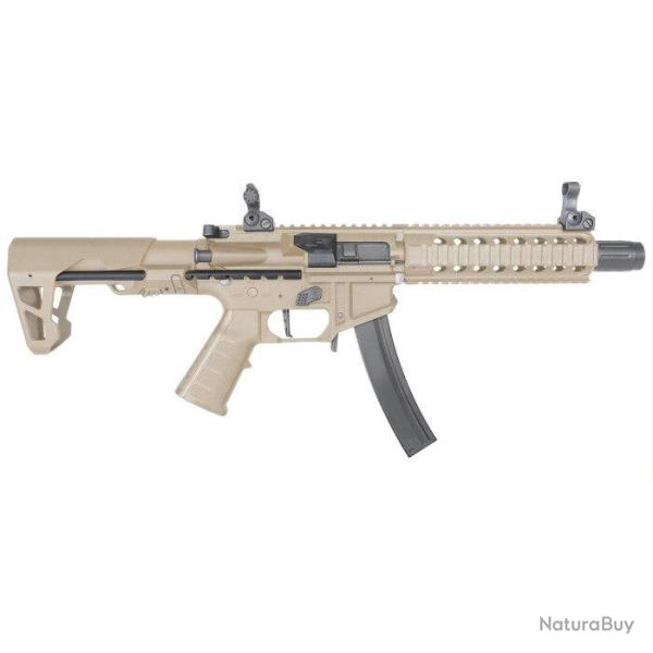 Rplique longue King Arms PDW 9 mm SBR L Cal.6 mm - Dark Earth