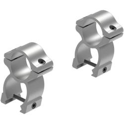 Colliers Leupold Rifleman 1" Detachable See-Thru High Rings Brillant - Argent