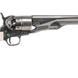 R&eacute;plique poudre noir Pietta 1860 Army Old Silver bande acier Cal.44 PN