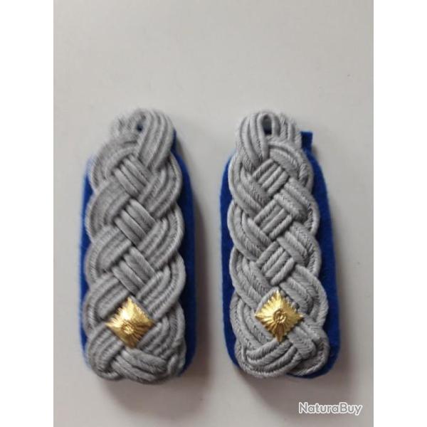 PAIRE DE PATTES D EPAULE DE LIEUTENANT-COLONEL WH,SERVICE MEDICAL