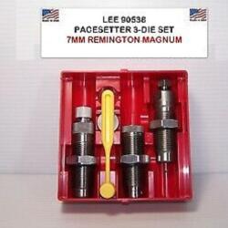 LEE PACESETTER DIE - 3 OUTILS - 7MM REMINGTON MAG - 90536