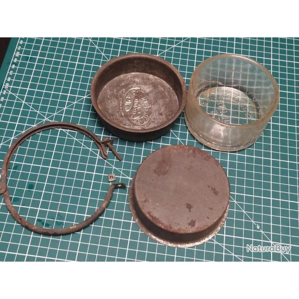 CONSERVE N�3 CULINA AVEC SON BOCAL VERRE CULINA 14/18 WW1