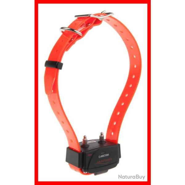 COLLIER D'EDUCATION CANICOM SEUL ORANGE FLUO