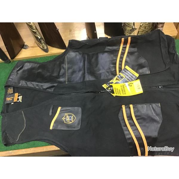 Gilet ball Trap Browning Master 2 Taille S Droitier