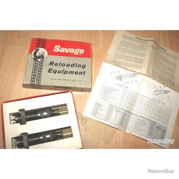 jeux outils SAVAGE calibre 225 Winchester - VENDU PAR JEPERCUTE (d8k43)