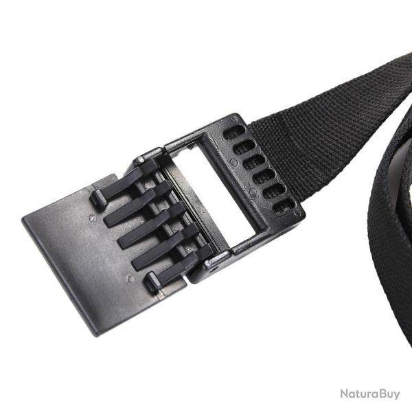 Ceinture toile 40mm BDU Couleur Noir