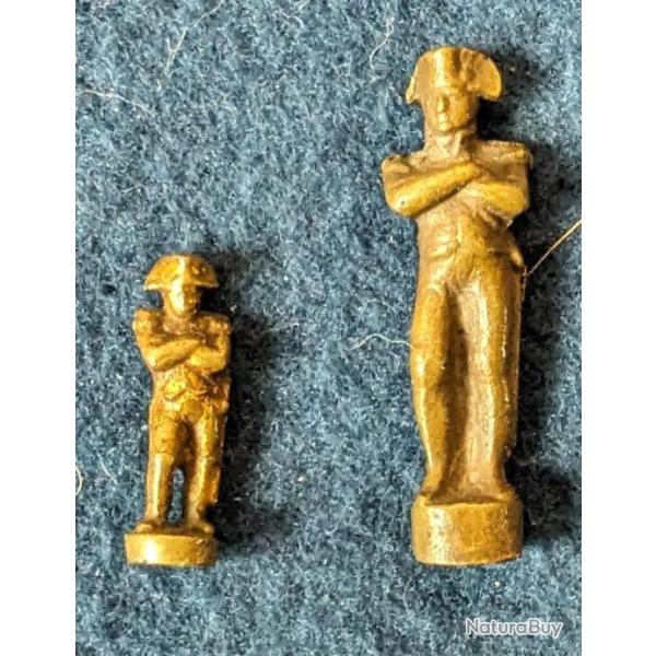 Statuettes bronze miniatures Empereur Napol�on 1er.