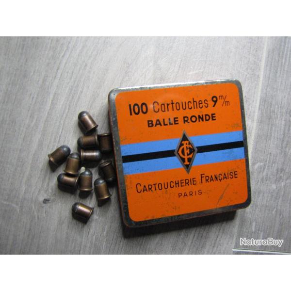 Boite de collection 9 mm Flobert