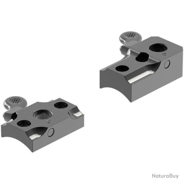 Embase Leupold QR Mauser FN 2-pc - Brillant