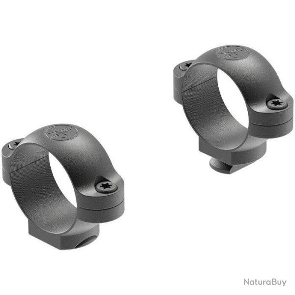 Colliers Leupold STD 1" Bas - Noir