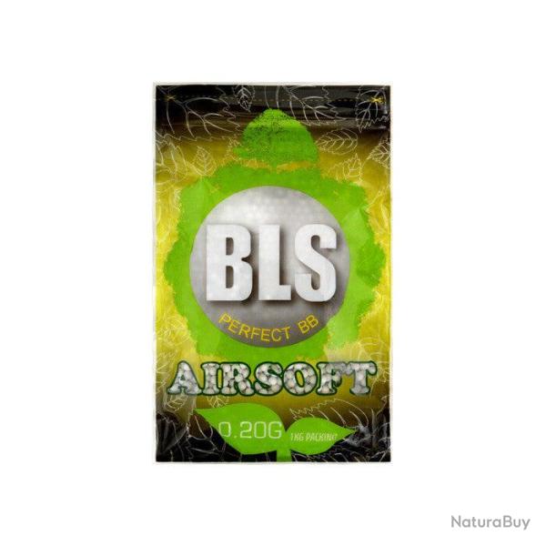 Billes bio BLS blanches par sachet de 1 Kg - 0.20 g