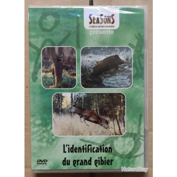 Dvd IDENTIFICATION DU GRAND GIBIER (neuf)