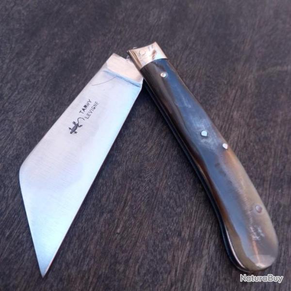 Couteau DONJON YATAGUAN TARRY LEVIGNE Manche en Corne