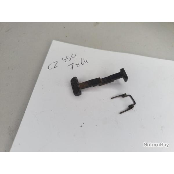 verrou de chargeur + ressort ( chargeur amovible) cz 550