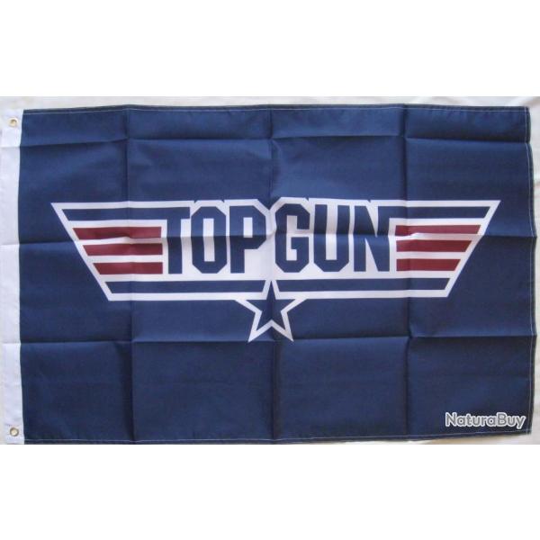 DRAPEAU  TOP GUN 60X90cm Ref.70a