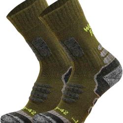 Pack de 2 paires de chaussettes de chasse (Taille: 3)