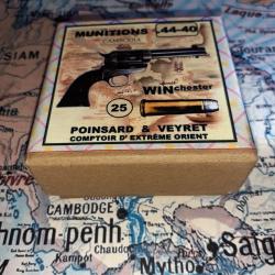 44-40 Winchester (Poinsard & Veyret): Reproduction boite munitions (vide) Collection PV 11429175
