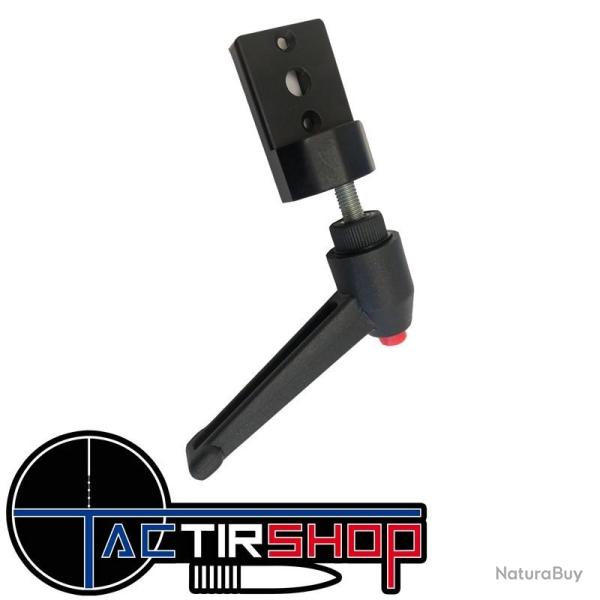 Adaptateur Cant block noir pour bipied Tier One Evo FTR