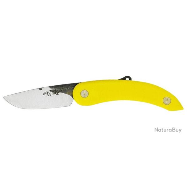 Couteau Pliant Peasant Type Pi�montais SVORD JAUNE