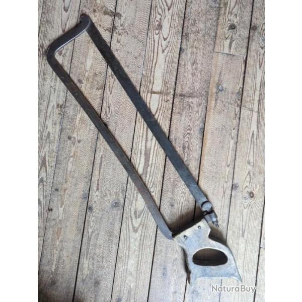 Scie ancienne  chirurgie boucherie XIX�