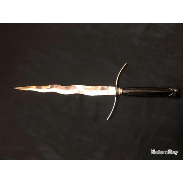 couteau dague kris XXeme