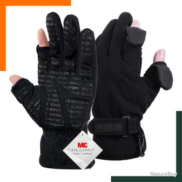 Gants de chasse - Gants de p�che - Gants de randonn�e - Imperm�able - 3M - Livraison gratuite