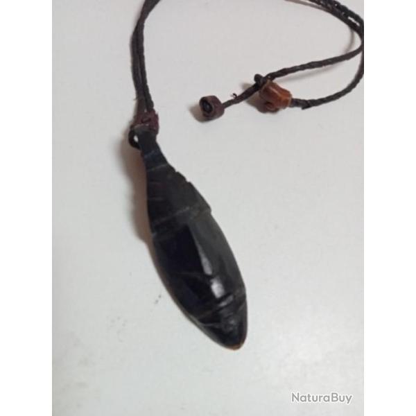 pendentifs ancien africain en bois hauteur 7 cm