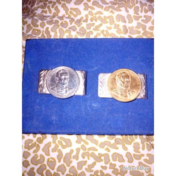 2 Pinces � billets John Wayne