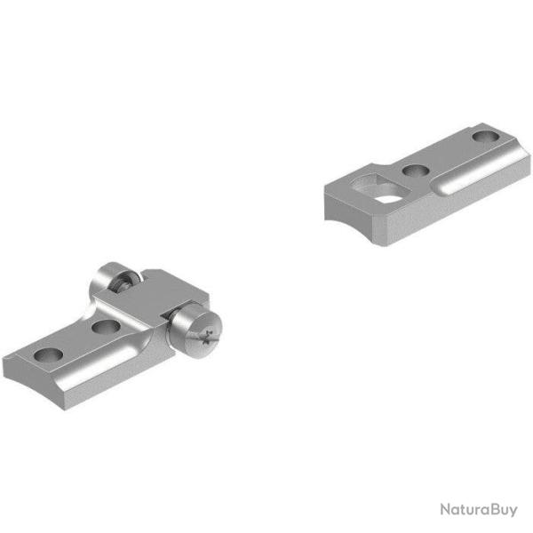 Embase Leupold STD Remington 700 RVF 2-pc - Argent
