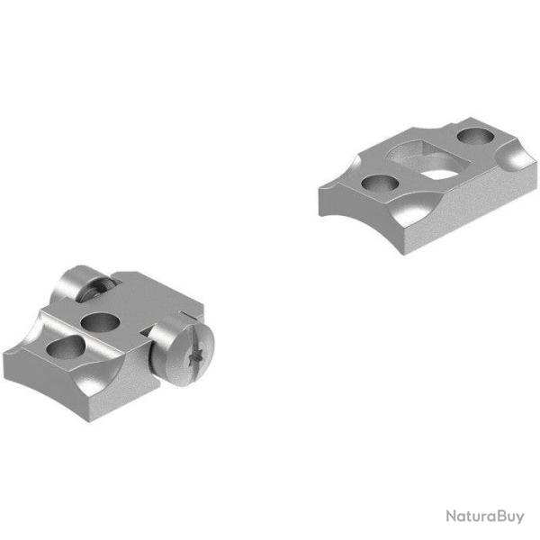 Embase Leupold STD Remington 7 2-pc - Argent