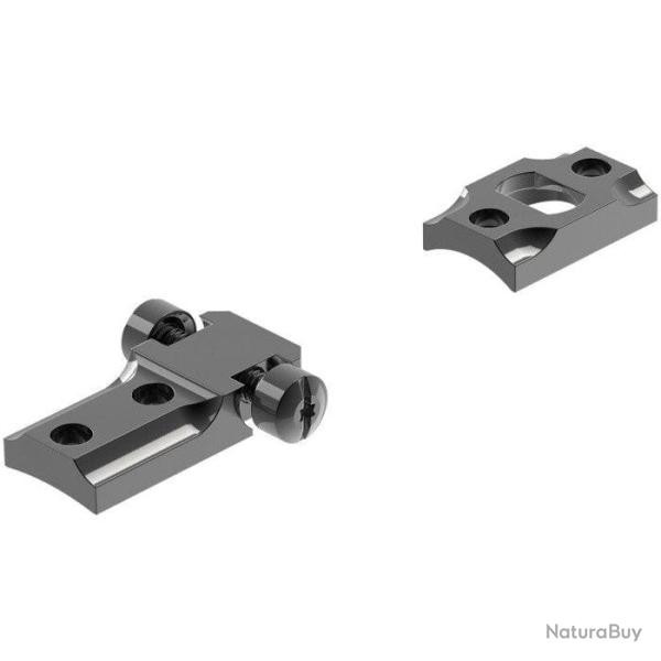 Embase Leupold STD Weatherby Mark V 2-pc - Brillant