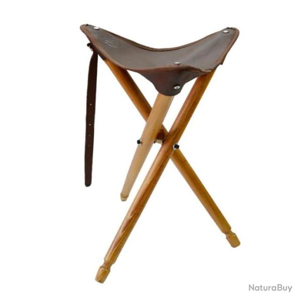 TREPIED H75cm - Assise Cuir