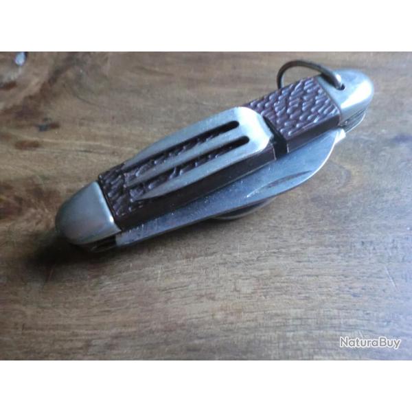 ancien couteau multi fonction voyage  STAG  IRELAND