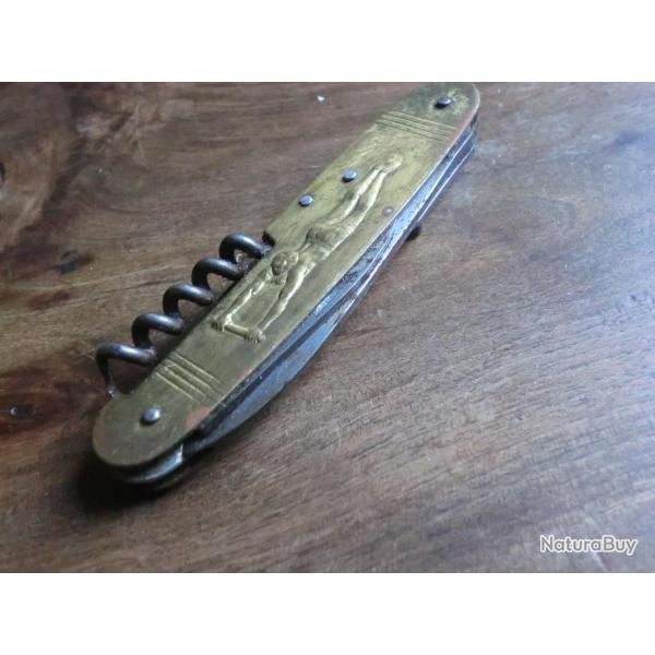 ancien couteau pradel  multi fonction