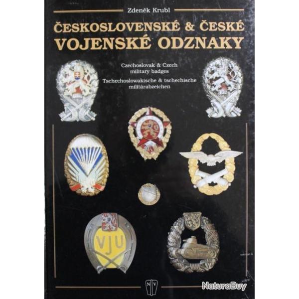 Livre KRUBL Zendek - CEKOSLOVENSKE & CESKE VOJENSKE ODZNAKY
