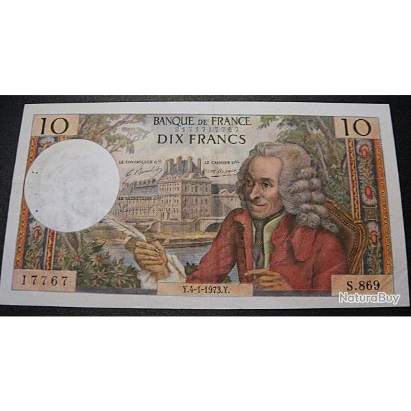 billet de 10 francs Volaire  TTB+