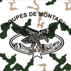 Serviette militaire troupes de montagne - Toundra