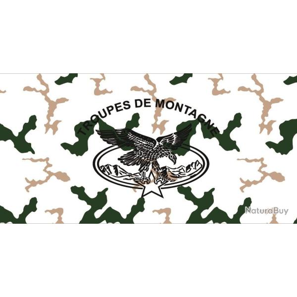 Serviette militaire troupes de montagne - Toundra