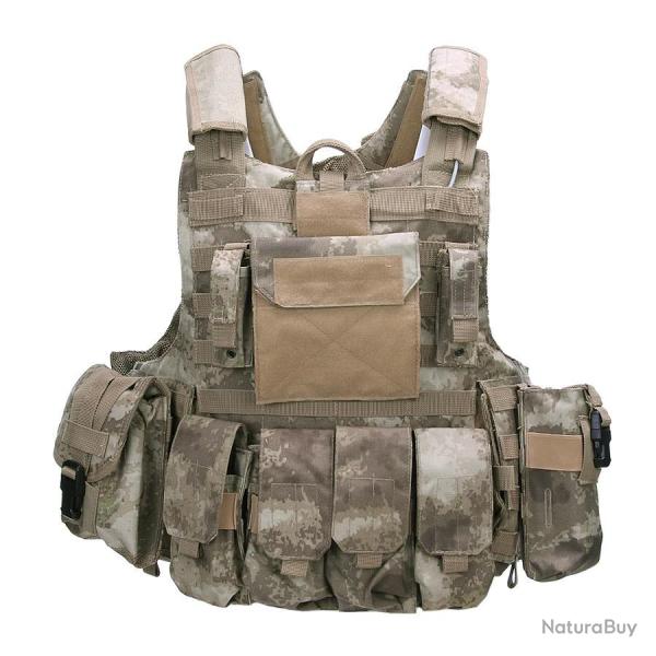 Gilet tactique Raptor Cordura (Couleur Camouflage ICC AU)