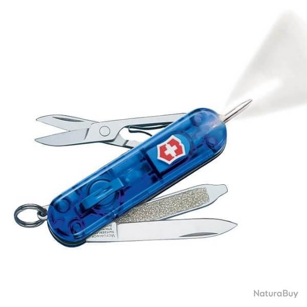 0.6226.T2 couteau suisse Victorinox Signature Lite saphir avec stylo bille
