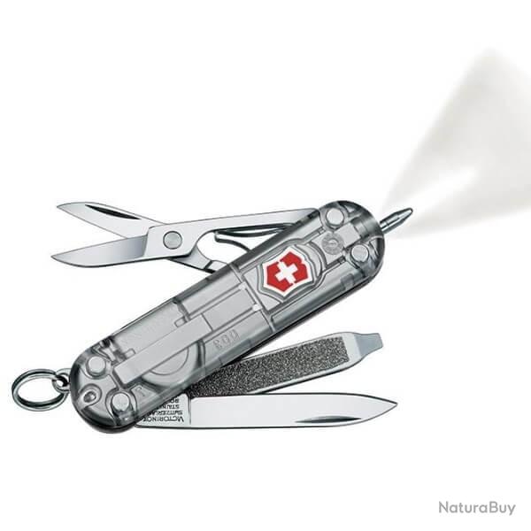 0.6226.T7 couteau suisse Victorinox Signature Lite Silvertech avec stylo bille