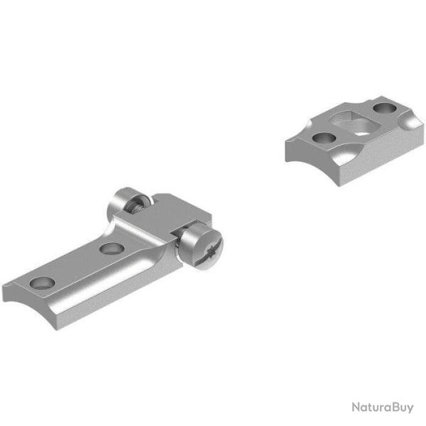 Embase Leupold STD Savage 10/110 Round Rcvr 2-pc - Argent