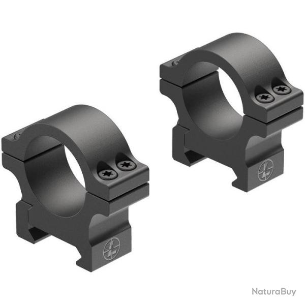 Colliers Leupold Open Range Cross-Slot Rings 1" Matte - Bas