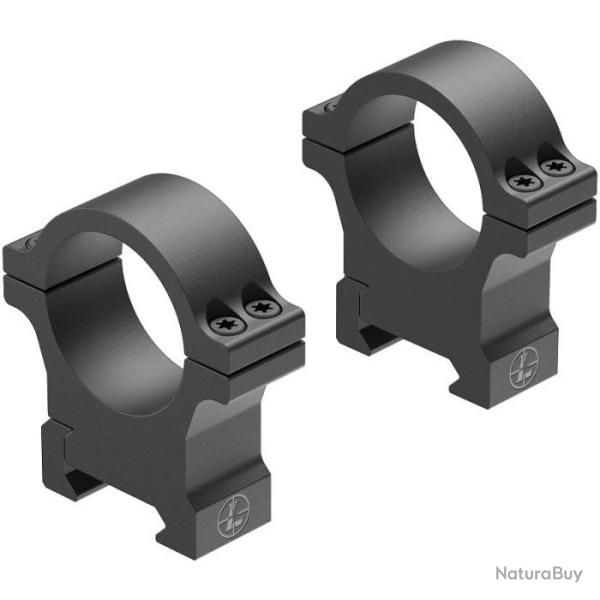 Colliers Leupold Open Range Cross-Slot Rings 30mm Matte - Haut