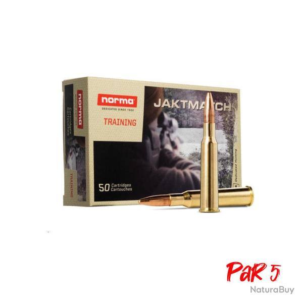 Cartouches Norma Jakt Match FMJ - Cal.300 Win - 150 gr / Par 5