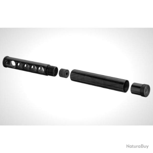 Silencieux SAPL Adamantium micro 150 Diam 27 - Noir grand chevrons